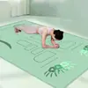Esterilla para Flexiones, Esterilla Plana de Soporte para Yoga y Ejercicio, Esterilla para Ejercicio en Casa, Esterilla Suave Engrosada Antideslizante Absorbente de Golpes para Fitness