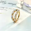 Aretes de anillo brillantes de doble capa con corte marquise de aleación de titanio F136 en dorado, Aretes para piercing labial de titanio G23 con rosca interna y circonita