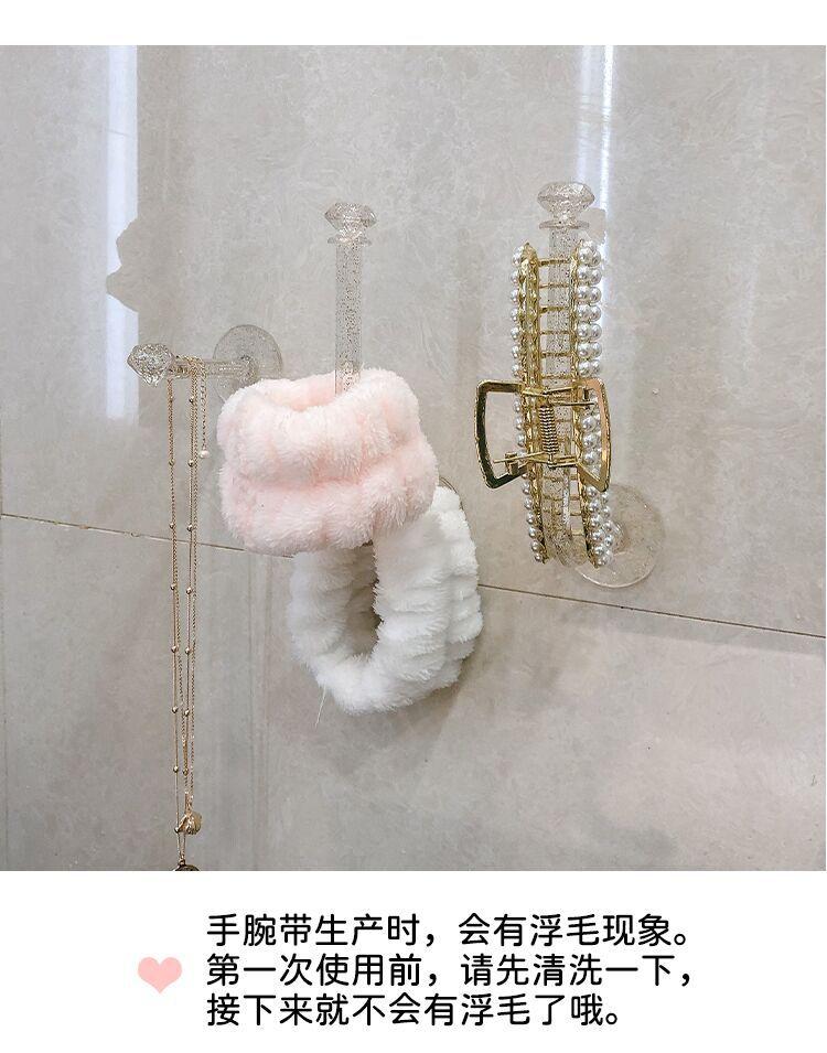 珊瑚绒手腕发圈
