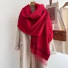 Bufanda Cálida Nueva Otoño/Invierno 2026 con Letra D para Mujer, Estilo Europeo y Americano, Chal de Imitación Cachemir de Alta Gama, Calentador de Cuello Engrosado