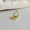Aretes con formas especiales Primavera y Verano 2025 Nicho Lujo de entrada Sencilla Moda Alta gama Francesa Europea y Americana Aretes de Blogger Aretes