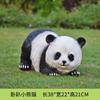 Resina panda artificial decoração jardim paisagem escultura esboço jardim exterior villa pátio decoração decoração animal