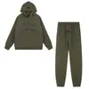Traje con Estampado de Letras Nuevo de Aliexpress Transfronterizo Otoño e Invierno Casual Sudadera con Capucha y Mangas Largas Pantalones para Hombre