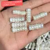 Accesorios DIY de perlas barrocas de agua dulce para manualidades, incluyendo pulseras, espaciadores de cuentas y adornos colgantes creativos