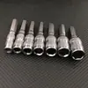 Soquete sextavado pequeno M2.5/3.0/3.5/4.0/4.5/5.0/5.5mm cabeça de bit H4 x 28mm cabeça de bit niquelada