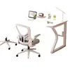 Escritorio para computadora mesa de estudio doble escritorio de escritorio escritorio para habitación de alquiler mesa larga para juegos para dos