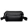 Bolso de hombro de piel auténtica para mujer, moderno, sencillo, de gran capacidad, bandolera de diario a juego, de piel de vaca de primera capa, pequeño, cuadrado, para mujer