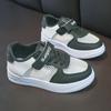 Sapatos de malha respirável de verão para meninos Sapatos de prancha infantil de cano baixo Nova moda Primavera e outono Tênis ultraleve e fino para crianças médias e grandes