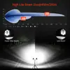 Nuevo producto estándar europeo reflector para motocicleta de 6 leds 3.5 pulgadas 60V reflector para motocicleta eléctrica con función estroboscópica