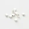Cuentas Espaciadoras Flor de Ciruelo Color Real Conservado 14K/18K Hechas a Mano para Pulsera Collar DIY Chapado en Cobre Chapado en Oro Accesorios para Joyería Venta al por Mayor