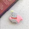 Desenho Animado Boneca Plana Filme Macio Acessórios para Celular Decoração com Adesivo Artesanal diy Suporte Dobrável Airbag Desenho Animado