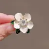 Broche Hebilla Antirreflejo de Alta Gama para Mujer Exquisito Sonrisa Cuello de Camisa Mini Pin Invisible Fijo Accesorios para Ropa