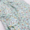 Tela de algodón rayón tela de algodón y seda amigable con la piel tela de algodón y seda ropa de dormir de verano tela de algodón rayón estampada venta de liquidación