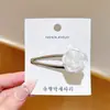 Pasador de Camelia Súper Hermoso para Mujer, Pin Versátil para Flequillo Lateral, Accesorio para el Cabello para la Frente y Cabello Fino