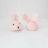 Oso de peluche de dibujos animados con cabeza de oso rizado, muñeca con cabeza de conejo, pulsera, banda para el cabello, accesorios, lazo, oso, funda para teléfono móvil, accesorios