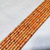Variedad Transfronteriza de emperadores turquesa africano 2*4mm espaciador cuenta redonda lisa pulsera de mano diy accesorios para collar venta al por mayor