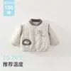 Elefantito Douding Cuadros Cachorro Nuevo Atuendo de Invierno Abrigo Infantil Elegante Bebé Nueva Chaqueta de Algodón Gruesa Abrigo de Algodón Espeso