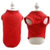 Chaleco de Algodón para Perro Transfronterizo Amazon Color Sólido Oso Amargo Teddy Gato Corgi Perro Pequeño, Mediano y Grande Primavera y Verano Ropa para Perro