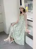 Fábrica de Ropa para Mujer Liquidación Especial Beneficio Color Roto Genuino Vestido de Mujer Ropa de Verano Mayoreo