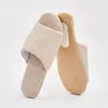 Chinelos Japoneses Silenciosos de Bico Aberto, Sem Ruído, Uso Interno em Casa na Primavera e Verão, Respiráveis, Adequados para Pisos de Madeira, Peça Única, Dropshipping Disponível