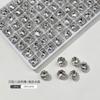 Cristal K9 de Alta Qualidade Corte Milênio Pedras Strass para Unhas Studs Super Brilhantes Pedras Strass com Fundo Pontiagudo Acessórios Coloridos Rosa para Nail Art Atacado