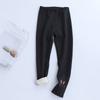 Pantalones de Forro Polar para Niñas Otoño e Invierno 2025 Nuevo Estilo Moda Ropa de Invierno para Bebé Niña Leggings de Seda de Leche para Niños de Forro Polar de Una Pieza