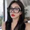 2026 Nueva Moda Retro Ojo de Gato Marco Grande Gafas Sin Graduación Estilo Europeo y Americano Tendencia Callejera Estilo Influencer Adelgazantes Montura Gruesa Gafas