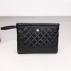 Nova Carteira Longa Xadrez Pequeno Estilo Coreano Porta-Moedas Xadrez Carteira de Superfície Macia Bolsa com Zíper Bolsa de Mão Clutch para Mulheres