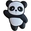 Hebilla de Zapato Serie Panda 12 Transfronterizo Caliente Flor de Zapato de Plástico de Goteo PVC Dibujos Animados Lindos Accesorios de Zapato DIY Agujero de PVC