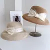 Sombrero de Pescador de Encaje de Malla Estilo Hepburn del Sur de Francia para Mujer, Sombrero de Paja con Protección Solar para Verano, Sombrero Pantalla Estilo Vacaciones, Moderno