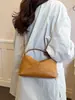 Bolsa casual de nicho para mulheres, novidade do início do outono de 2026, bolsa transversal vintage de cor sólida, bolsa de ombro/axila personalizada para o dia a dia