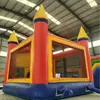 Proyecto Transfronterizo Castillo Inflable para Niños Trampolín Cuadrado Trampolín Equipo de Diversión para Interiores y Exteriores Castillo Travieso Tobogán