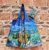 Bolso Estilo Pintura al Óleo de Van Gogh, Capacidad Extra Grande, Bolsa de Compras Plegable, Bolsa de Dibujos Animados Ecológica para Supermercado, Bolsa para la Compra, Bolsa de Almacenamiento
