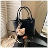 Bolsa feminina popular transfronteiriça, primavera e verão, combina com tudo, 2025, nova bolsa transversal casual estilo coreano, bolsa portátil