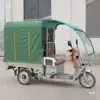 Triciclo Elétrico Para-brisa Temperado Toldo Toldo de Chuva Protetor Solar Toldo Frontal da Cabine Chapas Metálicas do Abrigo