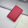 Billetera para tarjetas de crédito de fibra de carbono RFID de aleación de aluminio para hombre transfronteriza antirrobo con cepillo antimagnetización, billetera para tarjetas bancarias, Amazon en stock