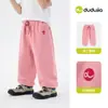 Pantalones Infantiles Dudu Home Otoño Pantalones Deportivos para Niños Otoño Pantalones de Chándal para Niñas Pantalones de Jardín de Infancia para Bebés Ropa para Bebés