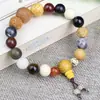 Pulsera de Dieciocho Semillas Hangzhou Lingyin Cuarta Generación Duobao Bodhi Cuentas de Buda Rosario Cuentas Pulsera de Pareja para Hombres y Mujeres Joyería Dieciocho Semillas