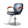 Silla de barbero de metal, silla de peluquería ajustable, silla para cortar el pelo específica para salón, silla de barbero reclinable para salón