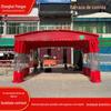 Xipeng tenda banquete casamento banquete tenda barraca de comida barraca de estacionamento galpão vermelho e branco cerimônia de casamento barraca rural estufa personalizável