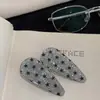 Pinza para el pelo linda estilo coreano de estrella y gota de agua, pinza lateral para mujer, nuevo 2026, clip de alto nivel con temperamento para flequillo