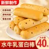 [Fecha Fresca] Barra de Proteína de Leche de Búfala Pan Desayuno Saludable Pastelería Snack Snack Alimento Casual Caja Entera