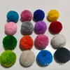 En Stock Bufanda/Gorro de Cachemir con Pompón de 3 cm y Lazo con Hilo y Bola de Hilo Hecho a Mano Pompón Grande Bola de Felpa para DIY