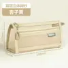 Estojo de Lápis Malha Transparente Estudante Exame Bolsa de Papelaria Estojo de Lápis Infantil Dupla Camada Tridimensional Grande Capacidade Estojo de Lápis para Meninos e Meninas