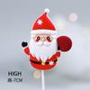Decoração de Bolo de Natal 2025 Cola Macia Desenho Papai Noel Alce Plug-In Meninos e Meninas Acessórios de Confeitaria