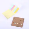 Papel Kraft Quente Envelope de Cinco Furos Caderno de Anotações Post-it Publicitário Combinação Pequeno Livro Presente Impressão