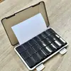 Directamente del fabricante, caja organizadora de pastillas portátil para llevar los siete días de la semana, caja dispensadora y de almacenamiento de pastillas con múltiples compartimentos