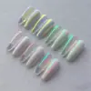 Pó de Aurora Novo tipo Gelo Transfronteiriço, Pó de Fada Sereia, Pó de Iluminador Fino, Pó Espelho Mágico do Luar, Acessórios para Nail Art