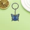 Série Borboleta chaveiro criativo Dunhuang PVC cola macia DIY decorativo criativo pingente de carro chaveiro de mochila