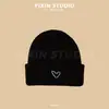 Chapéu Gorro Quente de Outono e Inverno para Bebês Meninas Chapéu de Lã Chapéu de Tricô Cachecol Masculino Proteção de Orelha Espessada Chapéu Infantil Tudo-em-Um